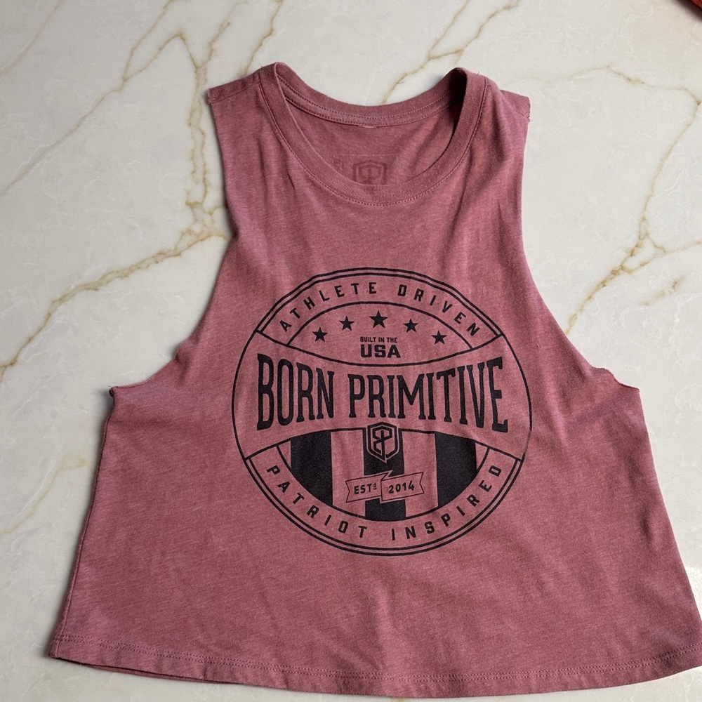 Born Primitive Women's Mauve Muscle Tee